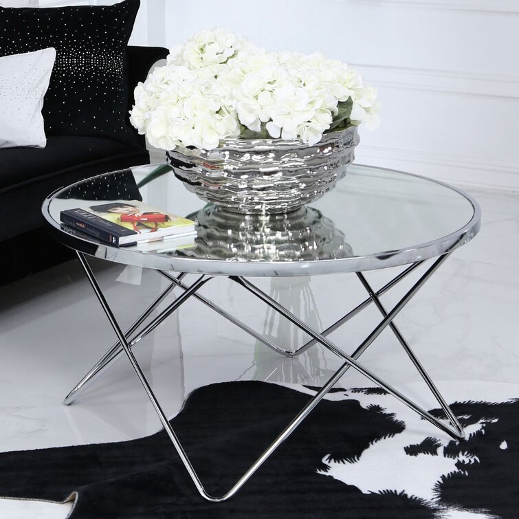 Wayfair mirror deals coffee table